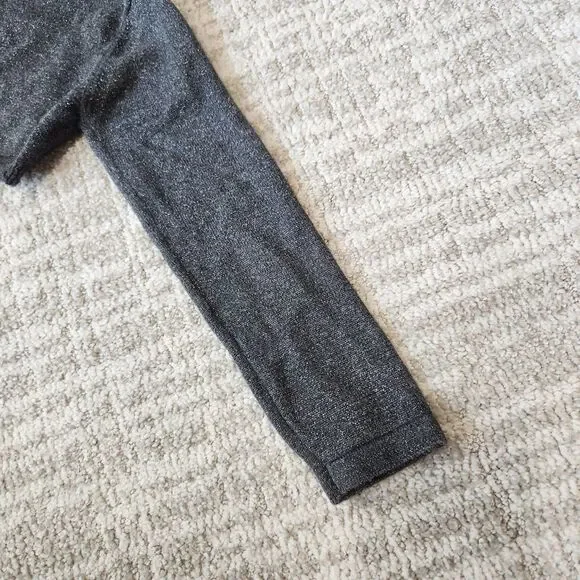 Mayoral girl's shrug sweater gray silver size 5 - Picture 10 of 12